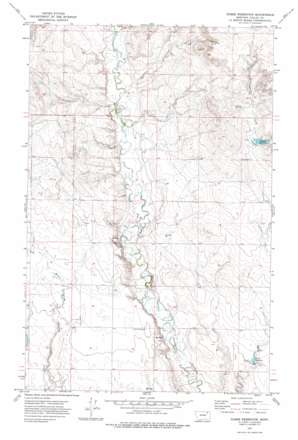 Dubbe Reservoir topo map