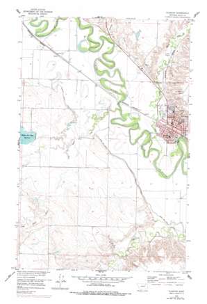 Glasgow USGS topographic map 48106b6