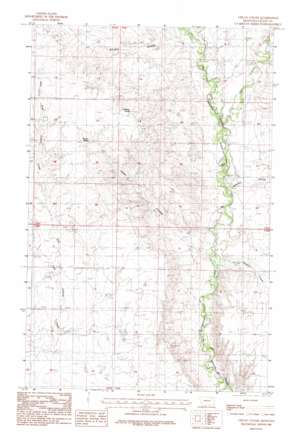 Uhlan Coulee USGS topographic map 48106c4