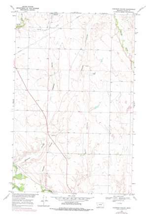 Chapman Coulee USGS topographic map 48106c6