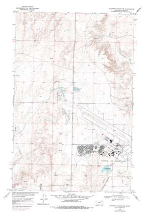 Chapman Coulee NE USGS topographic map 48106d5