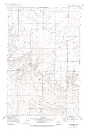 Opheim USGS topographic map 48106e1
