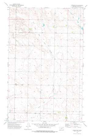 Larslan NW USGS topographic map 48106f2