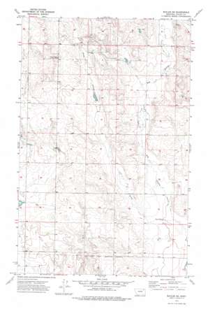 Baylor NE USGS topographic map 48106f3