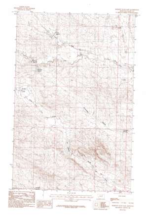 Malta USGS topographic map 48107a1