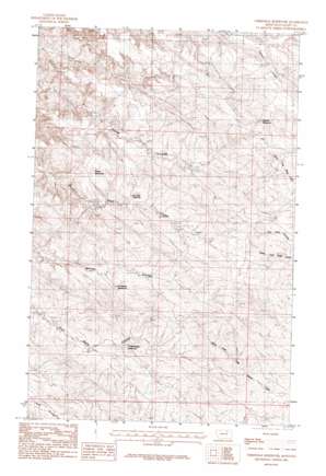 Christmas Reservoir USGS topographic map 48107b2