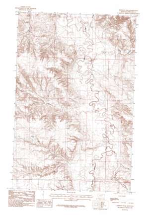 Johnson Dam USGS topographic map 48107b5