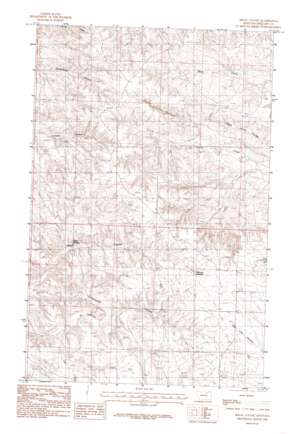 Regal Coulee topo map