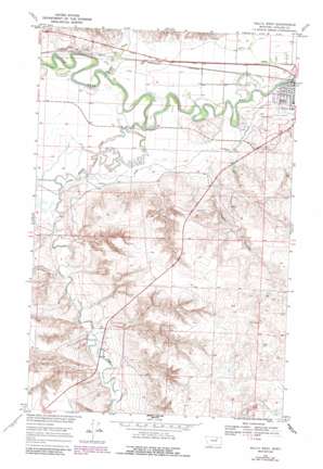 Malta West USGS topographic map 48107c8