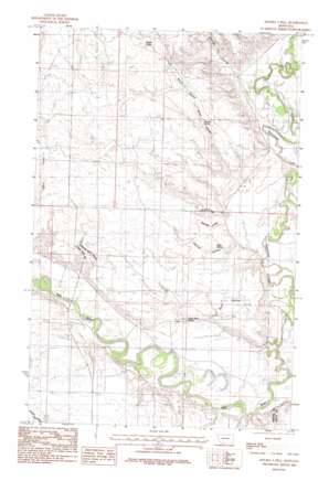 Double S Hill topo map