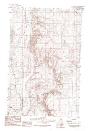 Whitewater East topo map
