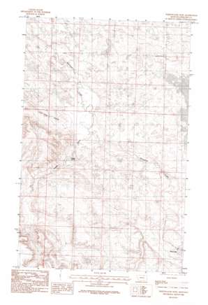 Whitewater West topo map