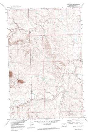 Lodge Pole NW USGS topographic map 48108b6