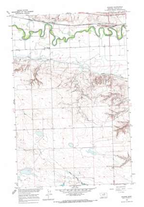 Wagner USGS topographic map 48108c1