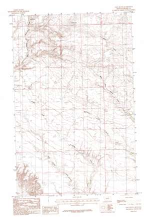 East Butte topo map