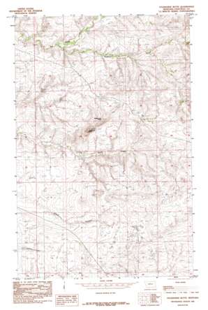Studhorse Butte topo map