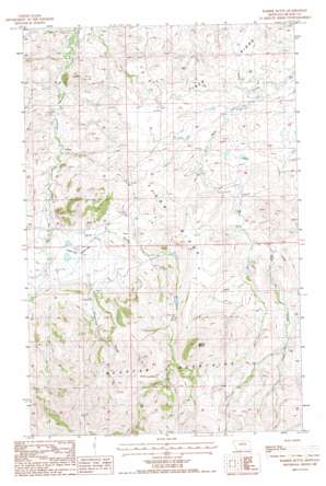 Barber Butte USGS topographic map 48109c4