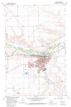 Havre USGS topographic map 48109e6