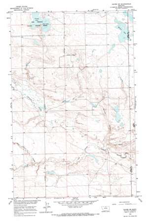 Reservoir Coulee USGS topographic map 48109f5