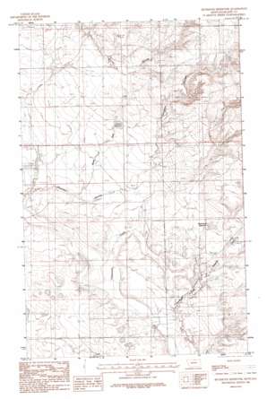 Richmond Reservoir USGS topographic map 48109g1
