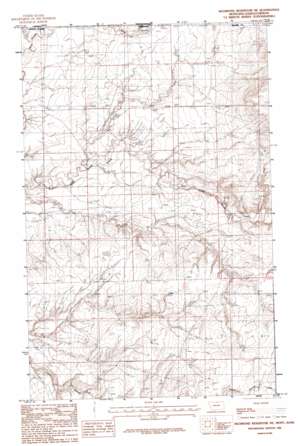 Richmond Reservoir NE USGS topographic map 48109h1