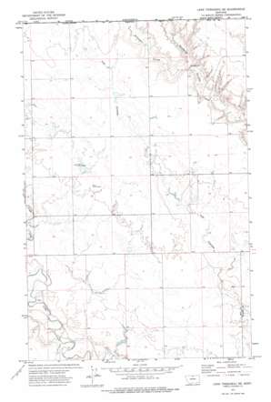 Lake Thibadeau NE USGS topographic map 48109h5