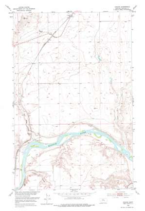 Verona USGS topographic map 48110a2
