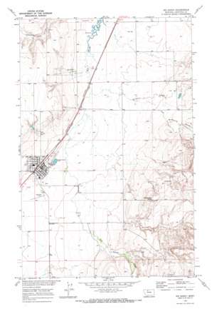 Big Sandy USGS topographic map 48110b1