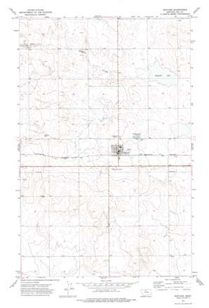 Rudyard USGS topographic map 48110e5