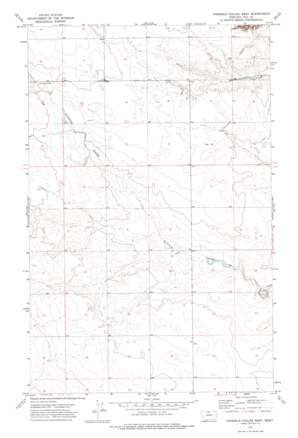 Ninemile Coulee West USGS topographic map 48110g3