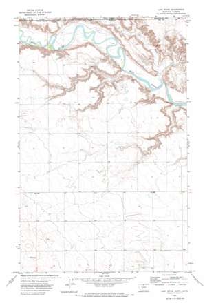 Lost River topo map