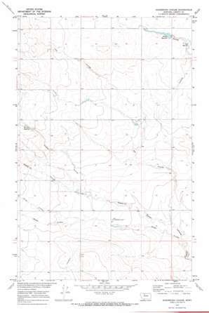 Sagebrush Coulee USGS topographic map 48111d1