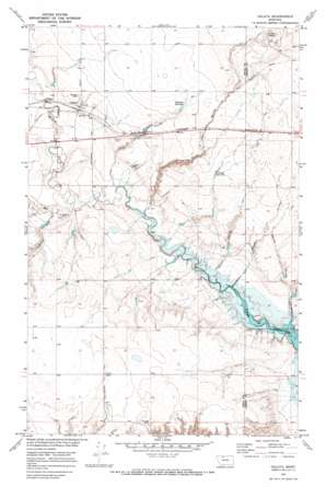 Galata USGS topographic map 48111d3