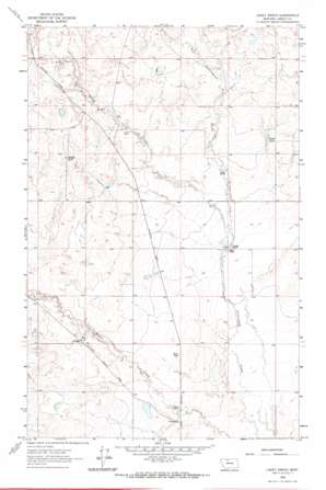 Lakey Ranch topo map