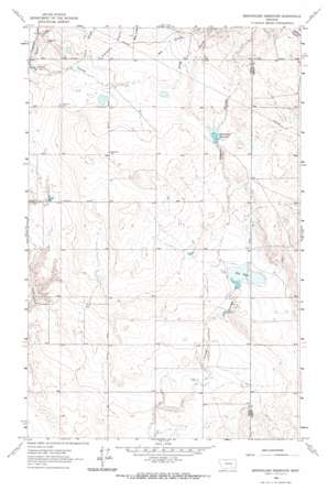 Berkholder Reservoir topo map