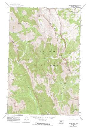 Walling Reef USGS topographic map 48112a7