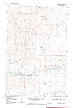 Fort Piegan USGS topographic map 48112f6