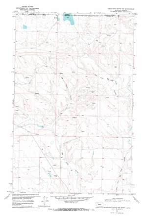 Headlight Butte Nw topo map