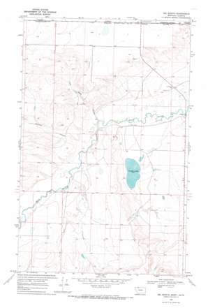 Del Bonita USGS topographic map 48112h7