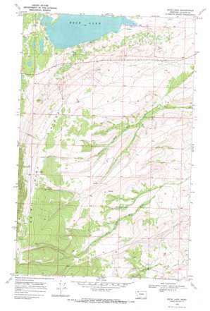 Duck Lake USGS topographic map 48113g3