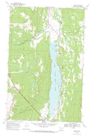 Babb USGS topographic map 48113g4