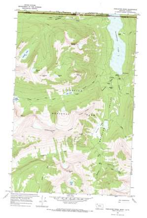 Porcupine Ridge USGS topographic map 48113h8