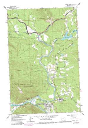Hungry Horse topo map