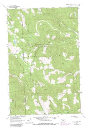 Dunsire Point topo map