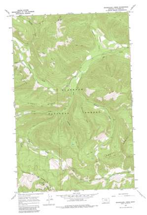 Skookoleel Creek USGS topographic map 48114e3