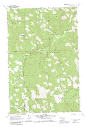 Sunday Mountain USGS topographic map 48114e7