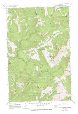 Mount Thompson-Seton USGS topographic map 48114g6