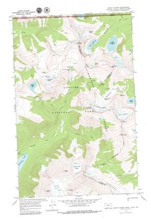 Mount Carter topo map