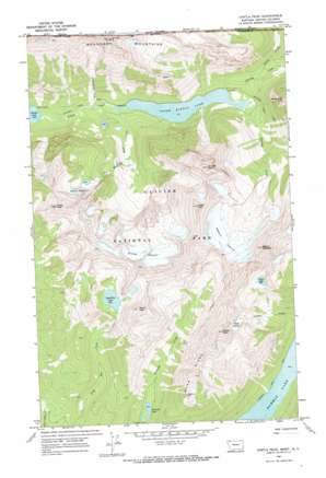 Kintla Peak USGS topographic map 48114h2