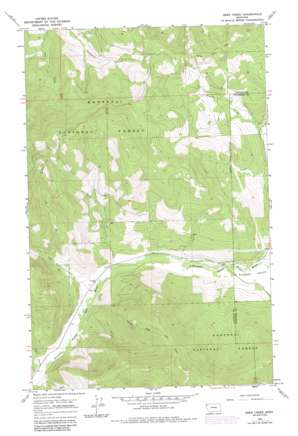 Deer Creek USGS topographic map 48115b1
